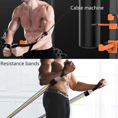 مقابض التمارين الثقيلة من ShredPak - ملحقات المقبض لبكرات آلة الكابلات، ومعدات الصالة الرياضية، وأشرطة المقاومة، ورفع الأثقال، واليوجا، وإكسسوارات التمرين، وملحقات المقبض المتينة in Kuwait