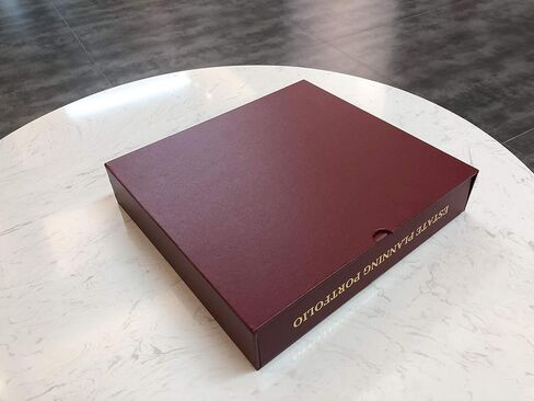 Estate Planning Portfolio Binder with Tabs and Slipcase in Saudi Arabia