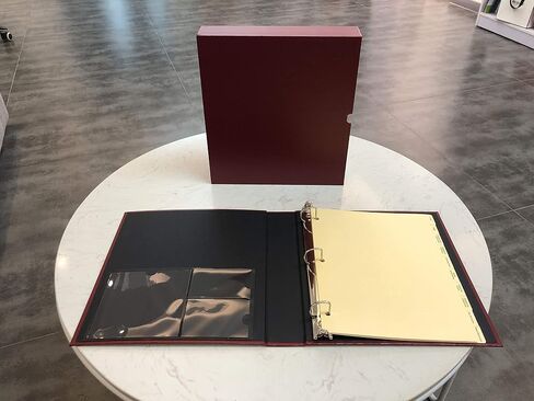 Estate Planning Portfolio Binder with Tabs and Slipcase in Saudi Arabia