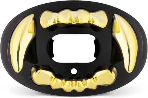 Battle Sports 3D Apex Predator Oxygen Football Mouthguard - with a Convertible Strap, Superior Airflow & Better Performance, Works with Braces (Blue/Green) in Saudi Arabia