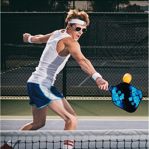 Pickleball Paddles, USAPA Standard Pickleball Paddles Set of 2 or 4, Pickleball Set with 4 or 2 Pickleball Racquets, 4 Pickleball Balls, 1 Portable Carry Bag, Pickle Ball Set for Women Men in Saudi Arabia