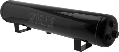 Vixen Air 4 Gallon (15 Liter) 7 Ports Suspension/Train/Horn Aluminum Air Tank (Powder Coated Black) 200 PSI VXT4100AB in Saudi Arabia