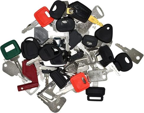 مجموعة مفاتيح معدات البناء الثقيلة 56 قطعة متوافقة مع كاتربيلر، جون ديري، JCB، JLG، Case، Bobcat، Komatsu، Kubota، Takeuchi، Daewoo Forklifts والعديد من المعدات ذات العلامات التجارية الأخرى in Kuwait