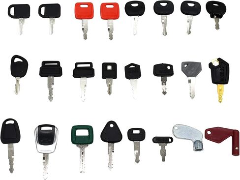 مجموعة مفاتيح معدات البناء الثقيلة 56 قطعة متوافقة مع كاتربيلر، جون ديري، JCB، JLG، Case، Bobcat، Komatsu، Kubota، Takeuchi، Daewoo Forklifts والعديد من المعدات ذات العلامات التجارية الأخرى in Kuwait