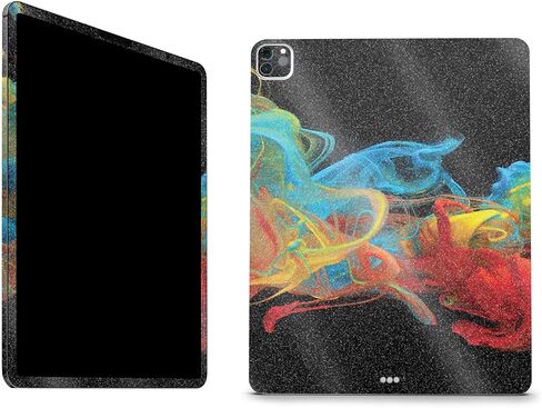 MightySkins Glossy Glitter Skin Compatible with Apple iPad Pro 12.9" M2 6th Gen (2022) Full Wrap Kit - Pastel Mary | Protective, Durable High-Gloss Glitter Finish | Easy to Apply | Made in The USA in Saudi Arabia