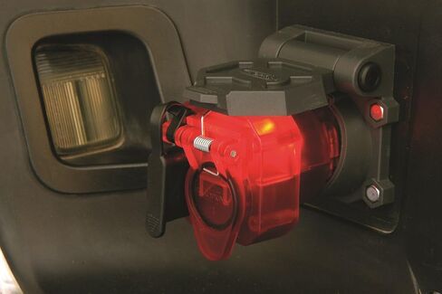 هوبكنز Towing Solutions 47585 7 RV Blade إلى 6 أقطاب مستديرة و4 محول Nite-Glow مسطح in Kuwait