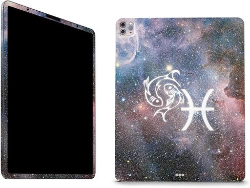 MightySkins Glossy Glitter Skin Compatible with Apple iPad Pro 12.9" M2 6th Gen (2022) Full Wrap Kit - Pastel Mary | Protective, Durable High-Gloss Glitter Finish | Easy to Apply | Made in The USA in Saudi Arabia