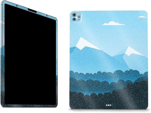 MightySkins Glossy Glitter Skin Compatible with Apple iPad Pro 12.9" M2 6th Gen (2022) Full Wrap Kit - Pastel Mary | Protective, Durable High-Gloss Glitter Finish | Easy to Apply | Made in The USA in Saudi Arabia