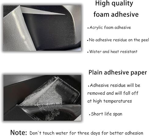 Motorcycle Tank Protector,Compatible Kawasaki Ninja 400 Tank Pad Non-slip Fuel Tank Sticker Kit Rubber Protective Pads (Black) in Saudi Arabia