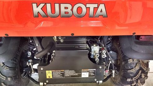 UTV-XTC Kubota RTV Transmission Cover, Black in Saudi Arabia