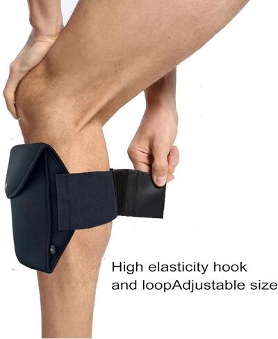 حزام الساق حامل مضخة الأنسولين - علبة مضخة الأنسولين القابلة للتعديل - أحزمة مضخة الأنسولين لمرضى السكري المقاومة للماء - حقيبة مضخة الأنسولين للرياضة in Kuwait