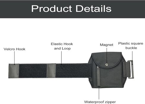 حزام الساق حامل مضخة الأنسولين - علبة مضخة الأنسولين القابلة للتعديل - أحزمة مضخة الأنسولين لمرضى السكري المقاومة للماء - حقيبة مضخة الأنسولين للرياضة in Kuwait