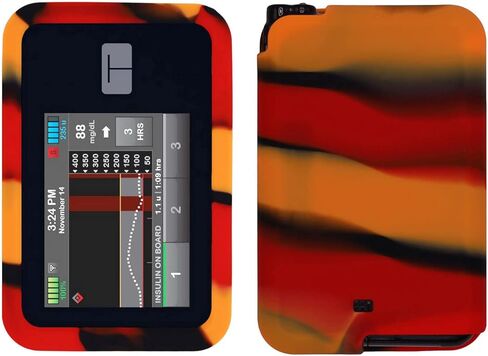 Premium Silicone Case for Tandem Diabetes Care Insulin Pump T:Slim X2 Pump (HOT Pink) in Saudi Arabia