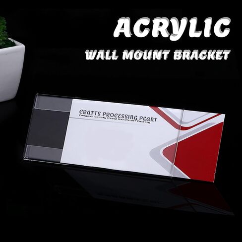 إطار ترخيص أعمال مكون من قطعتين، حامل قائمة بدون حفر مقاس 4 × 10 بوصة، حامل إطار ترخيص أعمال أكريليك، لعرض شهادة ترخيص الأعمال، شيك مصرفي in Kuwait