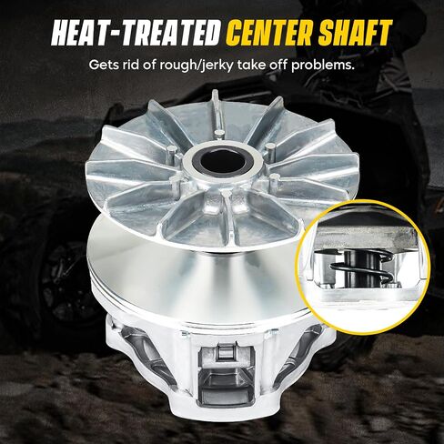 Primary Clutch with Spring 1321706 Compatible with Polaris Sportsman 500 HO 1998-2005/Magnum 330 325 500 4x4 2000 2001 2002 -Aluminium Drive Clutch in Saudi Arabia