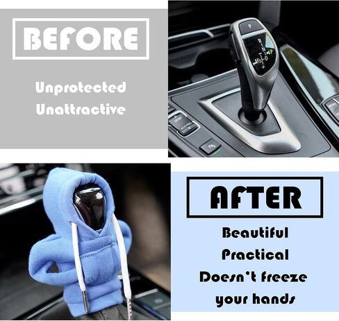 Universal Gear Shift Hoodie - Car Shifter Hoodie - Cute Car Interior Gift, Automotive Decorations Accessories, Black in Saudi Arabia