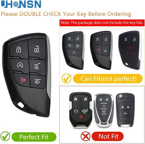 UHONSN Key Fob Cover for Ford Explorer F150 Mustang 3 4 5 Buttons Smart Keys Full Protector Soft TPU Keychain Case Edge Fusion Escape Cute Car Accessories Girly White Gold in Saudi Arabia