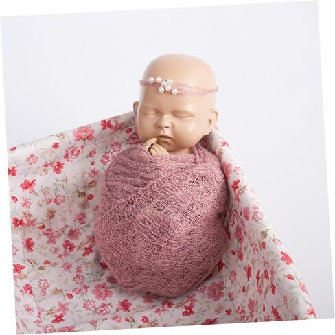 Baby Wrapped Cloth Baby Blanket Headdress Baby Swaddle Blanket Baby wrap Swaddle Baby Headdress wrap Newborn Costume Accessories Boys Outfits Baby boy Swaddle Girl Child Photo in Saudi Arabia