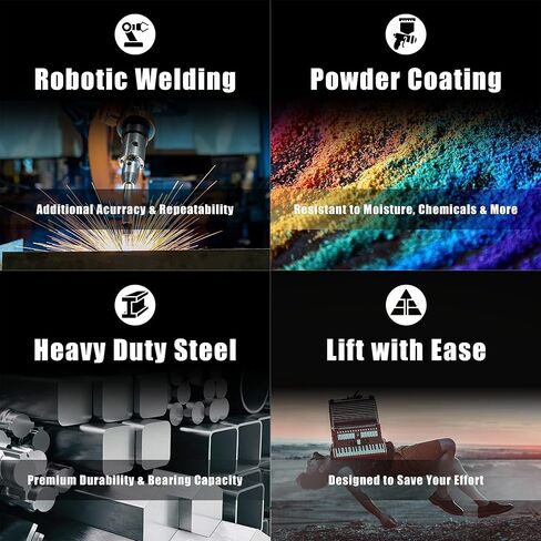 TCE ATH810002U-1 تورين مزدوج رام مقبس زجاجة ملحوم منخفض المستوى لإصلاح السيارات ورفع المنزل، سعة 10 طن (20.000 رطل) in Kuwait