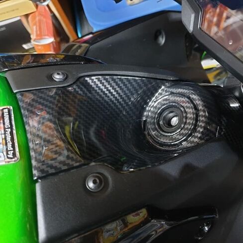 ملحقات الدراجة النارية Fairings مفتاح قفل الباب الإشعال غطاء مناسب لـ kawasaki Z900 2017 2018 2019 2020 2021 in Kuwait
