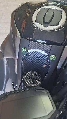 ملحقات الدراجة النارية Fairings مفتاح قفل الباب الإشعال غطاء مناسب لـ kawasaki Z900 2017 2018 2019 2020 2021 in Kuwait