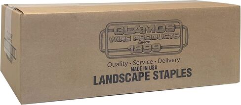 Glamos Landscape Square Staples, 6-Inch x 1-Inch x 6-Inch, 1000-Pack, Silver in Saudi Arabia