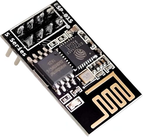 2 pcs ESP8266 ESP-01S Serial WiFi Wireless Transceiver Module Adapter PCB Board in Saudi Arabia
