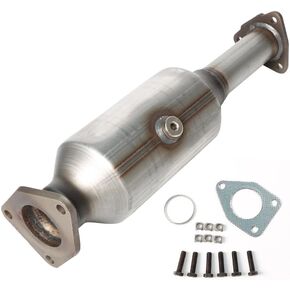 Direct Fit Catalytic Converter with Gaskets Compatible with Honda Accord 2003-2007 2.4L Cat Converter Stainless Steel Replace 16299 (EPA Compliant)