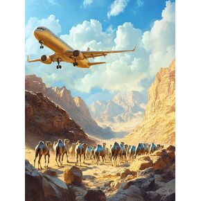 zariocy 5d مجموعات الفن الماس للبالغين القط، diy الماس اللوحة الفنية المشهد الليلي جولة الحفر الكامل الكريستال الماس لوحات التطريز الفنون الحرفية للمنزل مكتب جدار ديكور 12x16 بوصة in Kuwait