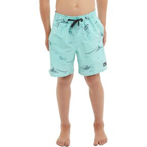 PELAGIC Youth Dockside Trollin Elastic Waist Shorts