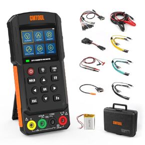 CMTOOL Digital Multimeter Tester Kit ، DC 1000V AC 700V TESTER ، وضع الذبذبات ، DC AC Current OHM AMP Meter ، مع 13 لغة وكابلات اختبار متعددة