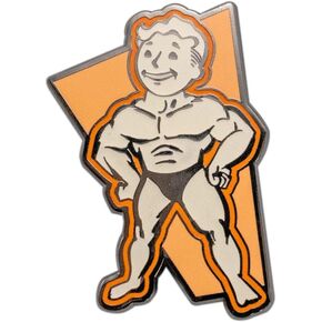 FALLOUT S.P.E.C.I.A.L. Strength Stats Augmented Reality Collectors Enamel Pin by PINFINITY! Ltd Edition Vault Boy Fallout Pins with Interactive Digital AR Activation to Collect, Share, Swap and Wear!