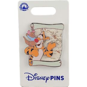 Disney Pin - Winnie the Pooh - Map Scroll - Tigger and Roo