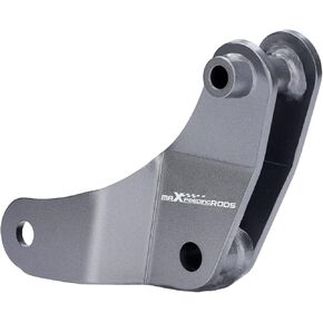 maXpeedingrods 2-6" Lift Track Bar Drop Bracket for Dodge Ram 2500 4WD Dodge Ram 3500 4WD 2003-2008, Panhard Bar Relocation Bracket, Gray