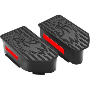 2Pack Bed Bed Rail Courge For 2019-2025 Silverado/Sierra 1500 and 2020-2025 Chevy Silverado/GMC Sierra 2500HD 3500HD ، تم ترقية الثقوب الخلفية للسفن السيليكونة.