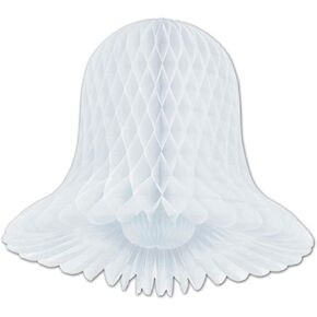 Beistle Pkgd Westminster Bells, 15", White(2/Pkg)