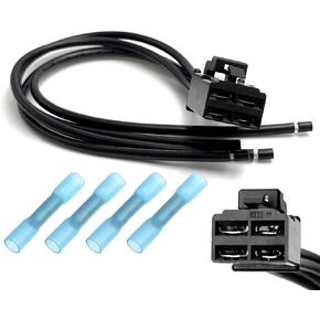 5U2Z14S411RA New A/C Condenser Fan Relay Connector Wiring Harnesses for Hyundai, KIA, Nissan, Chevrolet, Infiniti 88987868, S-1519, HP4145