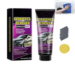 مجموعة مزيل Car Scratch ، 2025NEW NANO CLOTH SPARCLE CAR SCRATCHER ، شمع لصق خدش السيارة ، مجموعة تنظيف السيارات لإصلاح خدوش طلاء السيارة (مجموعة واحدة)