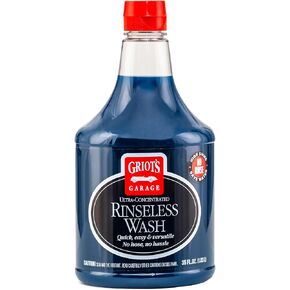 Griot's Garage Rinseless Wash for Car Cleaning and Detailing, No-Rinse Vehicle Washing, Dilutes Into Detailer, Clay Bar Lubricant, 10479, 35oz