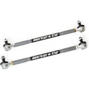 American Star Manufacturing ، LLC 4130 Chromoly Tie Tie Rod Tupgrade Kit لـ YAM. Grizzly 350 ، Grizzly 550 ، Grizzly 660 ، Grizzly 700 ، Bruin 350 ، Big Bear 400 ، Kodiak 400-450 ، Wolverine ، KFX450R ، LT-Z400