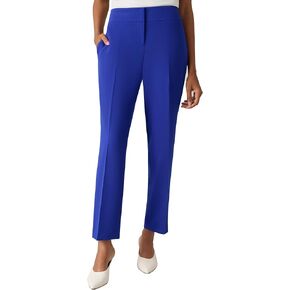 Kasper Women's Flat Front Slim Pant