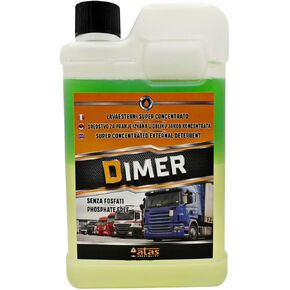 ATAS Dimer 900mL-تنظيف وزيادة من المنظفات الشاقة والغموض ، والقوة الصناعية المركب للغاية-تحطم الشحوم والزيت والأوساخ على المحركات والإطارات والعروض السفلية والأدوات والآلات