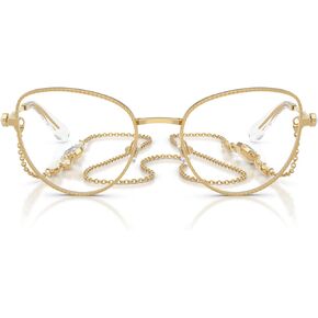 Swarovski SK1022 Prescription Eyewear Frames, Gold/Demo Lens, 54 mm