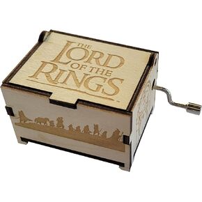 TheLaser'sEdge Lord of The Rings Mini Music Box, with “The Breaking of The Fellowship" Song, Gifts for Women, Birthday, Christmas (Standard)