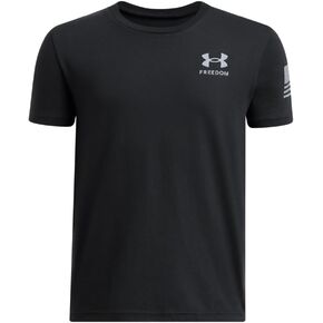 Under Armour Boys' Freedom Flag Short Sleeve T Shirt
