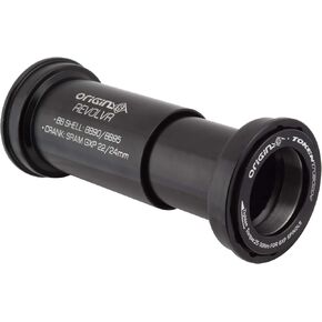 Origin8 Revolvr BB90/95 Thread-Together Bottom Bracket, 90.5/95.5mm x 37mm, Shimano HTII 24mm Spindle Black