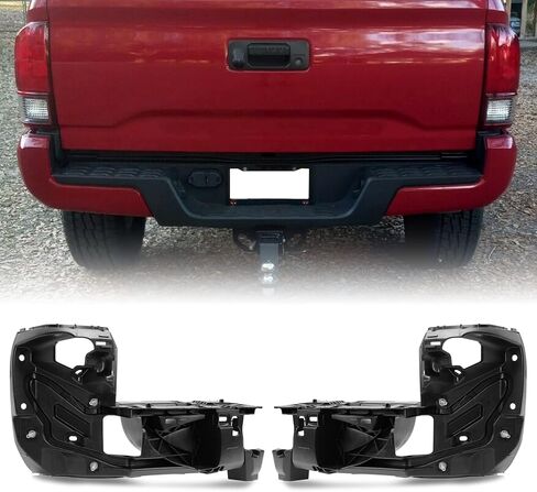 HECASA Rear Bumper Outer Extension Insert Bracket Driver Side LH Compatible with Tacoma 2016-2023 Replacement for TO1104136 in Saudi Arabia