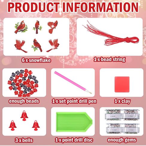 Yousoontic Pink Flamingo Diamond Painting Wind Chimes Pink Flamingo Wind Chime Kit Suncatcher Art DIY Hanging Diamond Art for Xmas Garden Outside Home Yard Gifts Decoration in Saudi Arabia