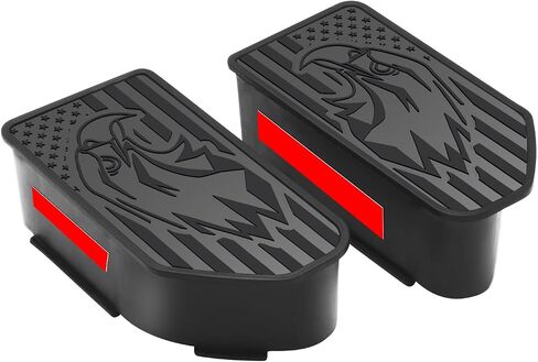 2Pack Bed Rail Stake Pocket Covers for 2019-2025 Silverado/Sierra 1500 and 2020-2025 Chevy Silverado/GMC Sierra 2500HD 3500HD, Upgraded Silicone Truck Rear Holes Caps Bed Rail Holes Plugs Covers (A) in Kuwait