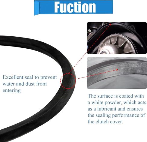 Belt Box Seal Drive Clutch Cover Gasket Clutch Cover Seal Gasket Compatible with Polaris ACE RZR 1000 XP 900 S Ranger 900 1000, Outer Clutch Cover Seal in Saudi Arabia